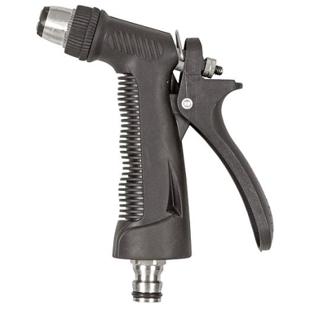 GEKA Plus - Pistolenspritzdüse KS ummantelt, Stecksystem, mit Stecker Messing vernickelt